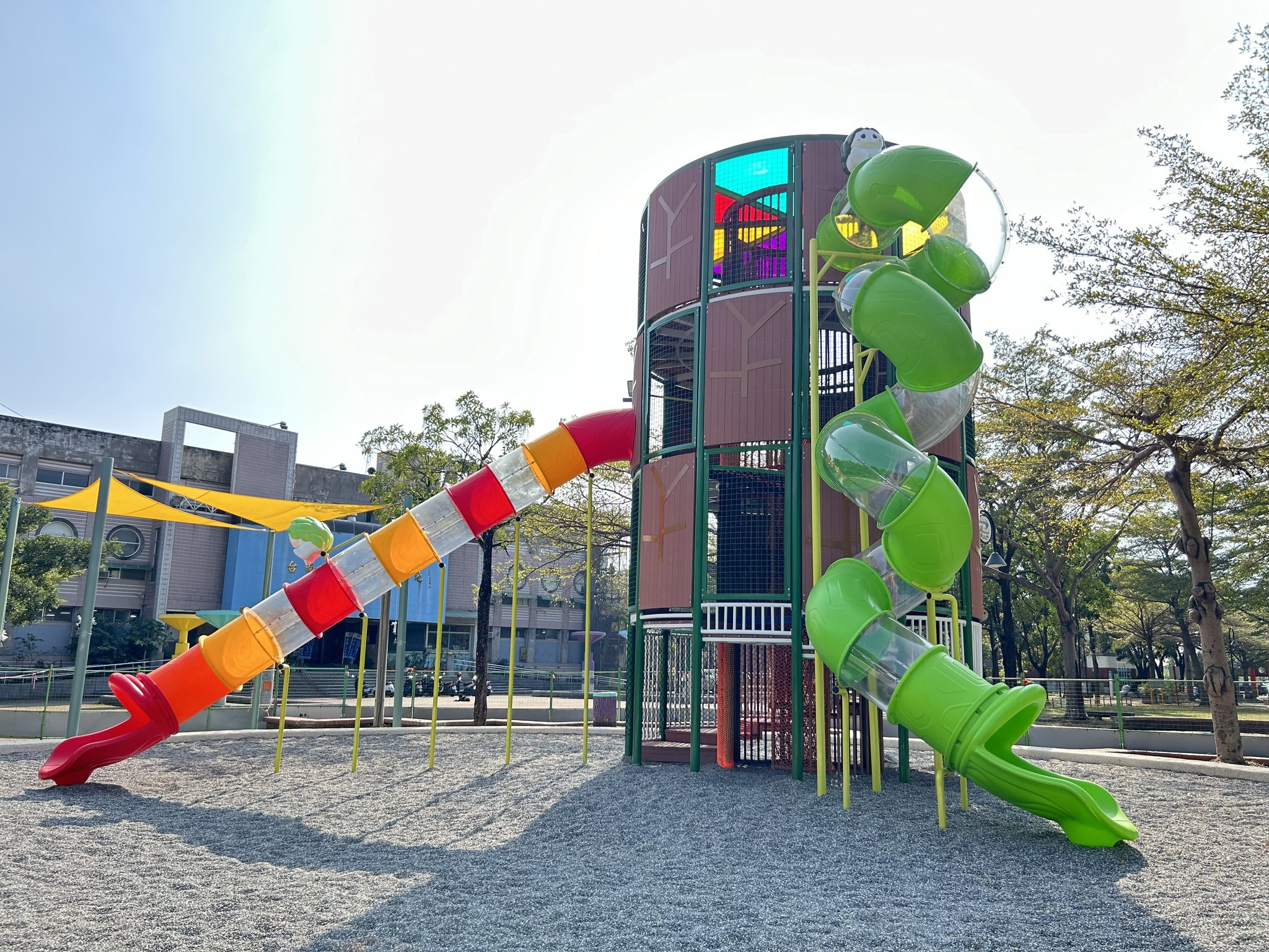 歸仁運動公園特色遊具場-童趣釋迦遊戲場(特色遊戲場)