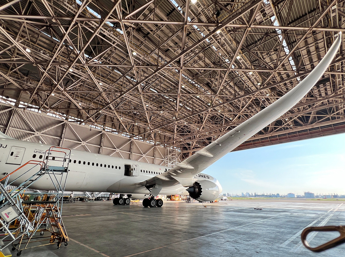 日本東京-JAL工場見學-JAL SKY MUSEUM