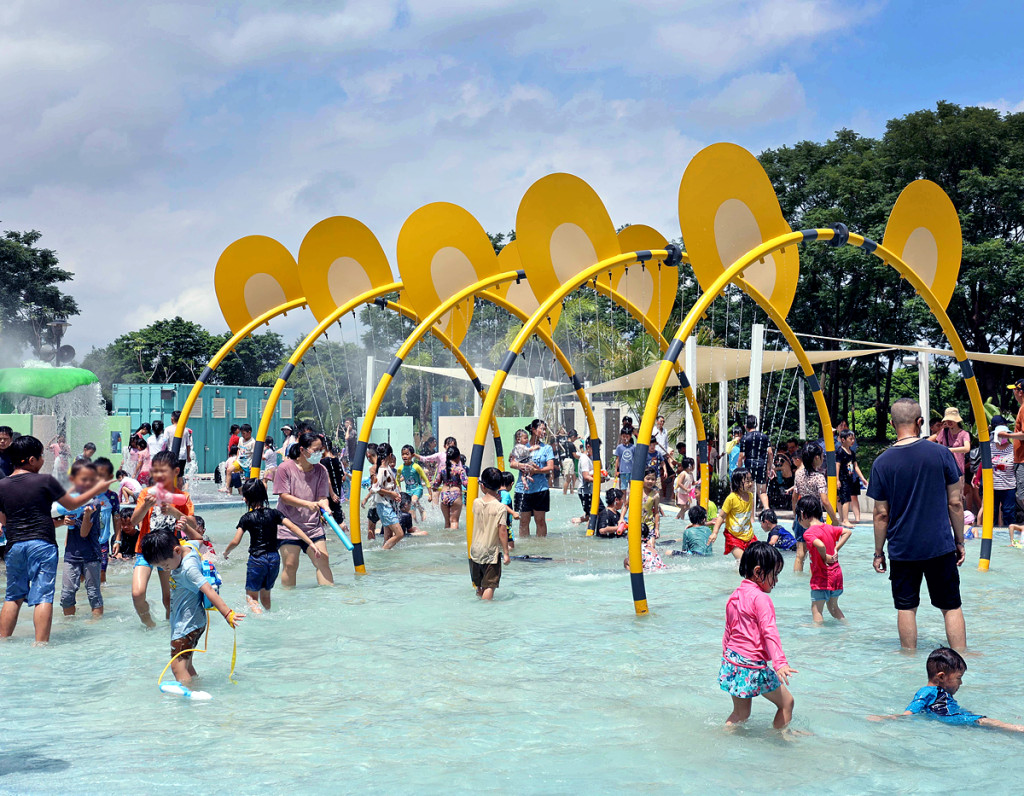 虎尾632高地公園親水公園-虎爺地景遊戲場(特色遊戲場)(滑步車場)